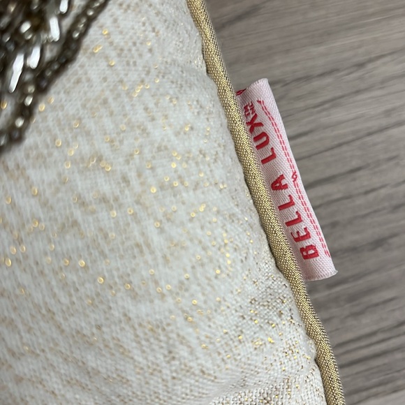 Beaded Pillow with Heart Design - Picture 3 of 5